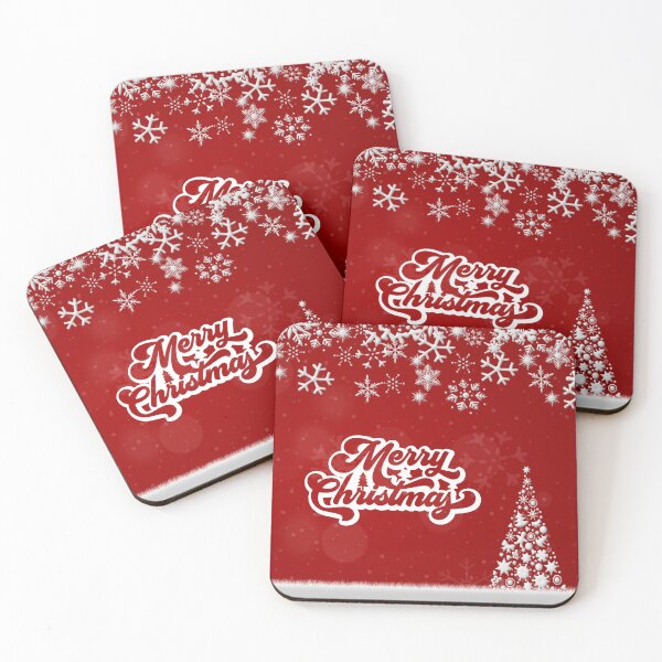 Item preview, Merry Christmas! (Red and White) designed and sold by TidyKitchenInc.