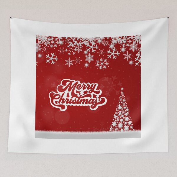 Item preview, Merry Christmas! (Red and White) designed and sold by TidyKitchenInc.