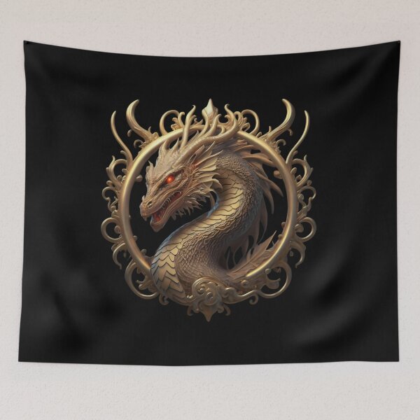 Item preview, Gold Dragon designed and sold by FlexYourMind.