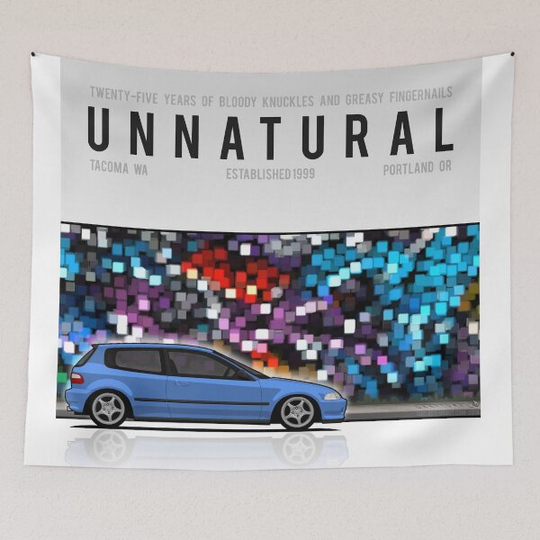 Item preview, Unnatural Car Club PNW: Captiva Blue Hatchback EH designed and sold by The Last Lugnut.