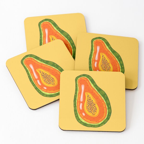 Item preview, Vibrant Patterned Papaya designed and sold by GraceMakes03.