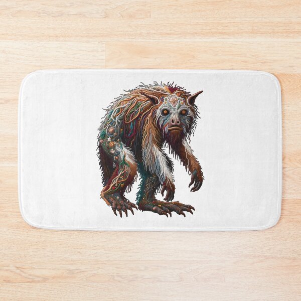 Item preview, Embroidered Yowie: A Mythological Creature and Legendary Animal designed and sold by kylmllr101684.