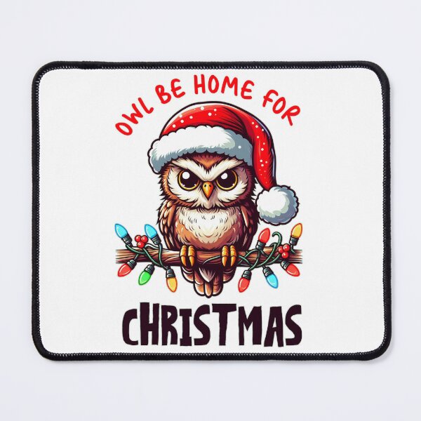 Item preview, Owl Be Home For Christmas designed and sold by UnrealQuake.