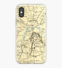Civil War Maps 0455 Gettysburg battlefield Inverted iPhone Case