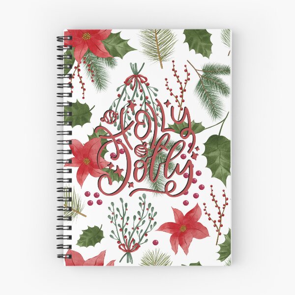 Item preview, Holly Jolly Poinsettia Pattern! designed and sold by TidyKitchenInc.