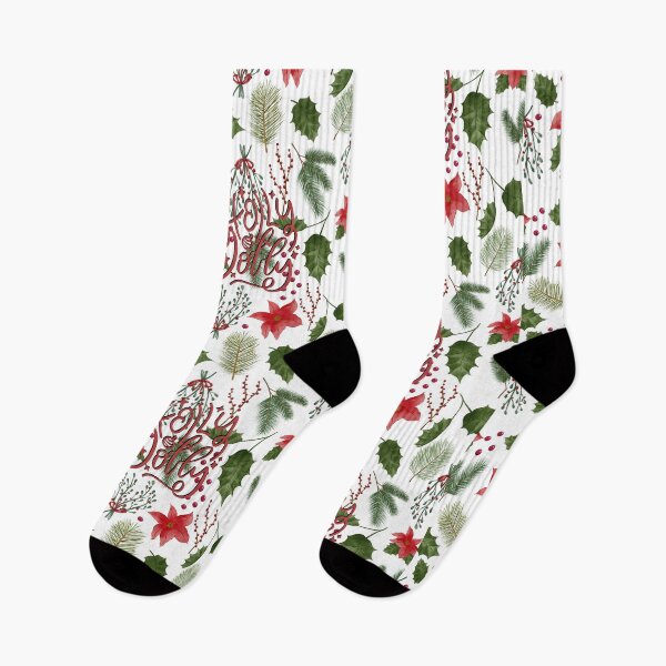 Item preview, Holly Jolly Poinsettia Pattern! designed and sold by TidyKitchenInc.
