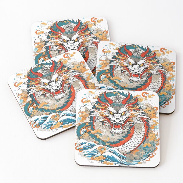 Item preview, Traditional Japanese Dragon designed and sold by lachataigne.