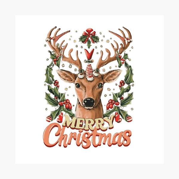 Item preview, The Christmas Reindeer designed and sold by JonysCreativeDesigns.