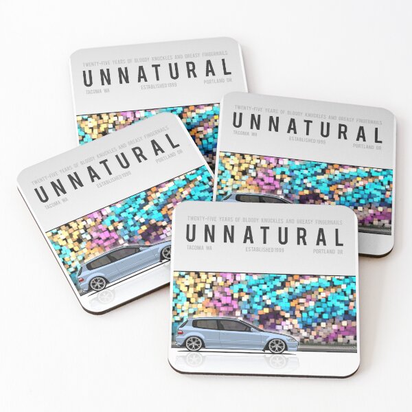 Item preview, Unnatural Car Club PNW: Blue Hatchback EH designed and sold by The Last Lugnut.