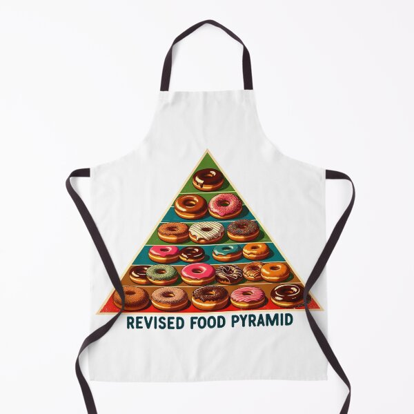 Item preview, Donut Food Pyramid - Revised Food Pyramid - Donuts! designed and sold by FunnyStoopid.