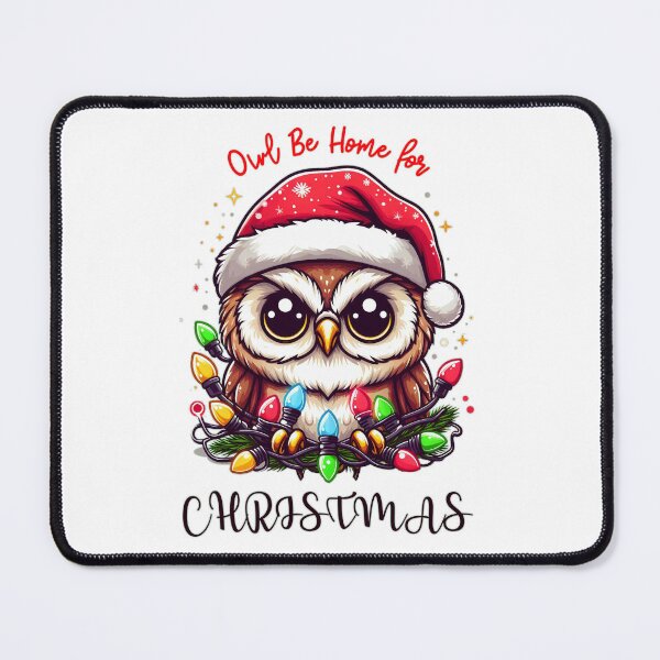 Item preview, Owl Be Home For Christmas designed and sold by UnrealQuake.