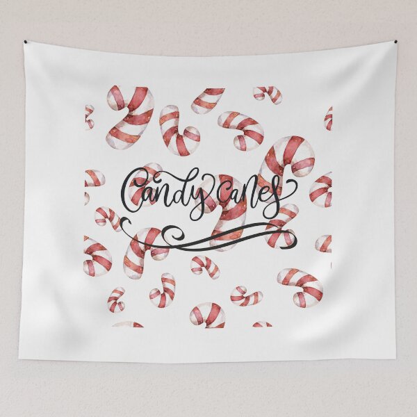 Item preview, Candy Canes Pattern! designed and sold by TidyKitchenInc.