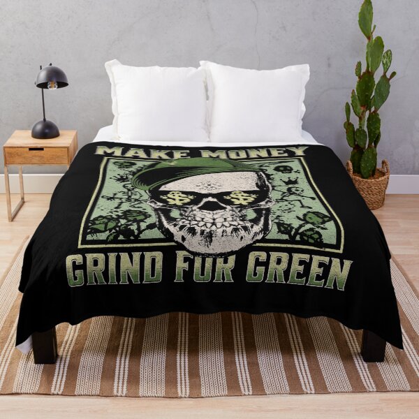 Item preview, Make Money Grind For Green designed and sold by The Jackalope.