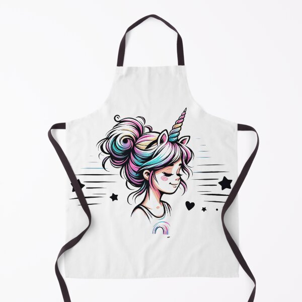 Item preview, Girl's Love for Unicorns - Casual Everyday Style designed and sold by MAPDDesigns.