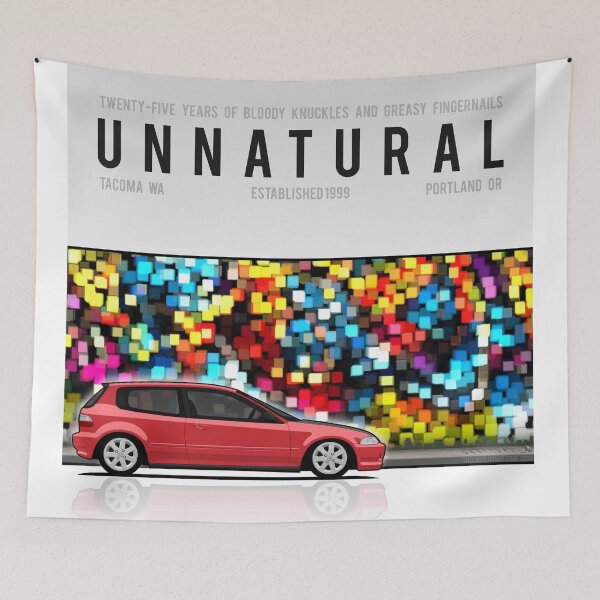 Item preview, Unnatural Car Club PNW: Milano Red Hatchback EH designed and sold by The Last Lugnut.