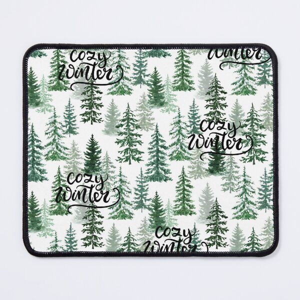 Item preview, Cozy Winter Pine Tree Pattern! designed and sold by TidyKitchenInc.
