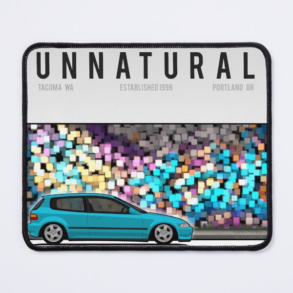 Item preview, Unnatural Car Club PNW: Teal Green Hatchback EH designed and sold by The Last Lugnut.