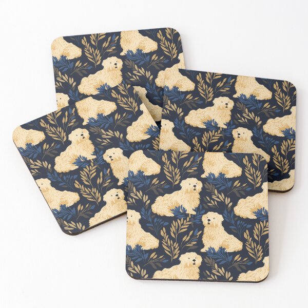 Item preview, goldendoodles in the garden designed and sold by darkartsflowers.