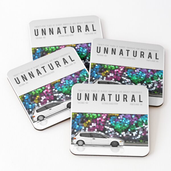 Item preview, Unnatural Car Club PNW: Frost White Hatchback EH designed and sold by The Last Lugnut.