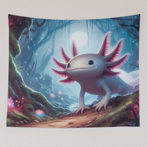 Item preview, Axolotl Art #56 | Axolotl Lovers designed and sold by ksgraphics222.