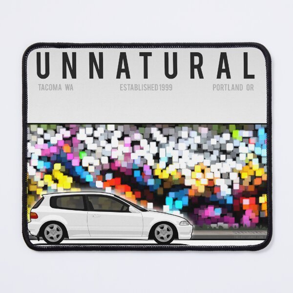 Item preview, Unnatural Car Club PNW: Frost White Hatchback EH designed and sold by The Last Lugnut.