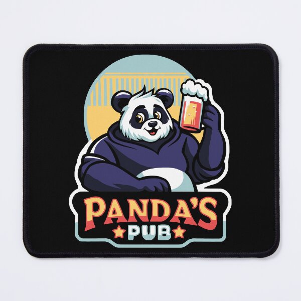 Item preview, Panda's Pub designed and sold by dariksmithart.