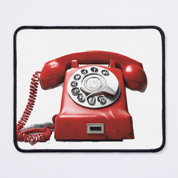 Item preview, Red telephone designed and sold by StyleSketch.