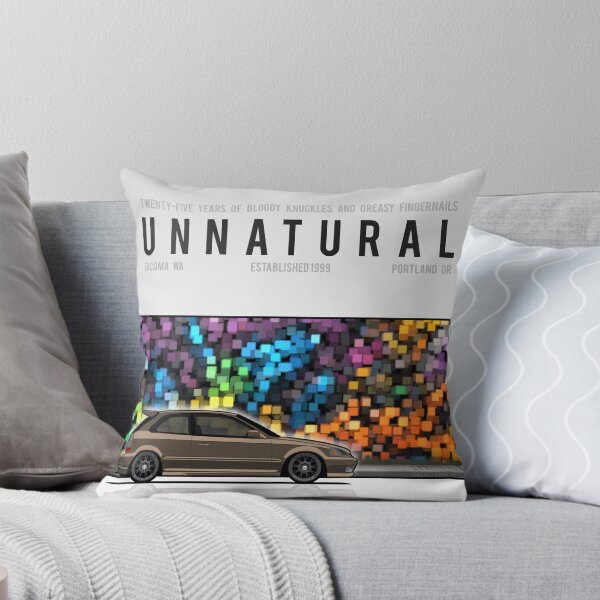 Item preview, Unnatural Car Club PNW: Brown Hatchback EJ designed and sold by The Last Lugnut.
