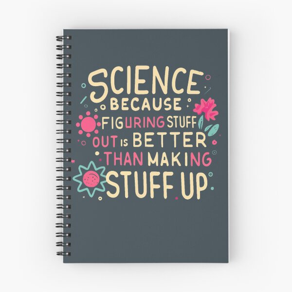 Item preview, Science Because Figuring Stuff Out is Better Than Making Stuff Up - A Love Letter to Science Lovers and Students designed and sold by INK-Creations.