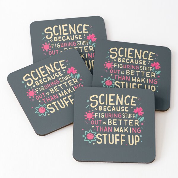 Item preview, Science Because Figuring Stuff Out is Better Than Making Stuff Up - A Love Letter to Science Lovers and Students designed and sold by INK-Creations.
