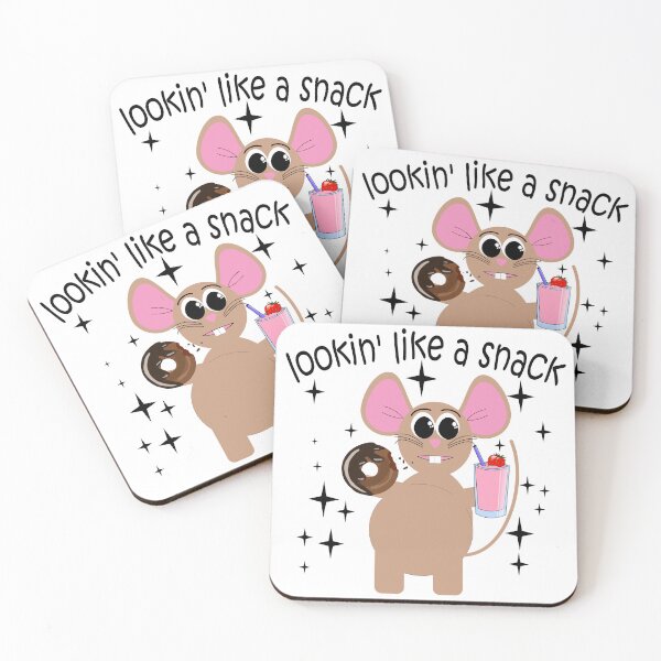 Item preview, Lookin' Like A Snack, Funny Mouse Eating A Snack, Cute Mouse designed and sold by mamahellfire31.