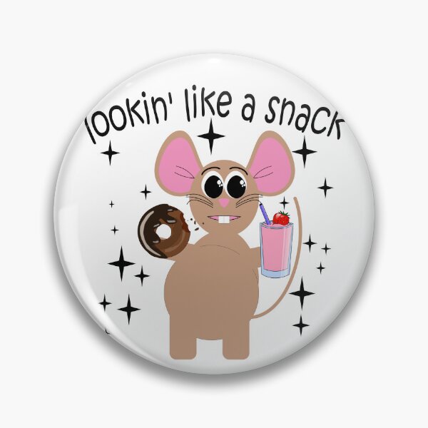 Item preview, Lookin' Like A Snack, Funny Mouse Eating A Snack, Cute Mouse designed and sold by mamahellfire31.