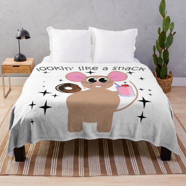 Item preview, Lookin' Like A Snack, Funny Mouse Eating A Snack, Cute Mouse designed and sold by mamahellfire31.