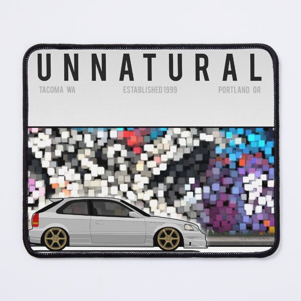 Item preview, Unnatural Car Club PNW: Vogue Silver Hatchback EJ designed and sold by The Last Lugnut.
