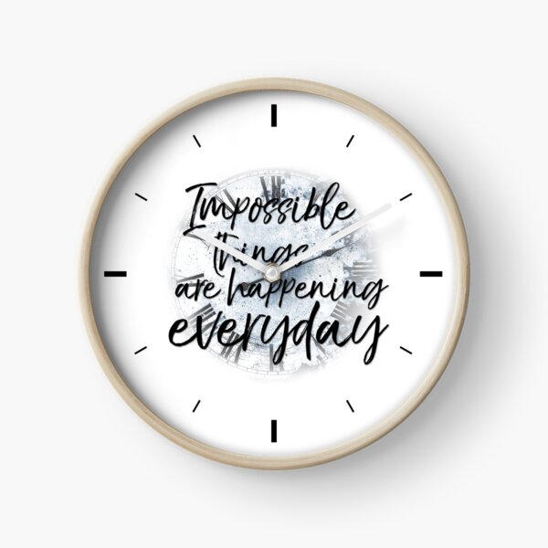 Item preview, Impossible Things are Happening Everyday designed and sold by Dinglehopper Design.