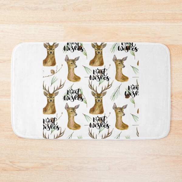 Item preview, Best Wishes Deer Pattern! designed and sold by TidyKitchenInc.