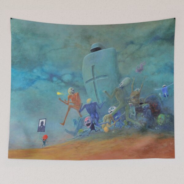 Item preview, Zdzislaw Beksinski Painting, nightmare art by Zdzislaw Beksinski, surrealism by Zdzislaw Beksinski  designed and sold by Amy-Hamilton.