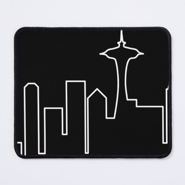 Item preview, Seattle skyline designed and sold by Inkspression.