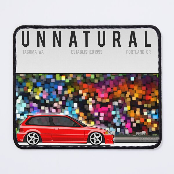 Item preview, Unnatural Car Club PNW: Rio Red Hatchback ED designed and sold by The Last Lugnut.