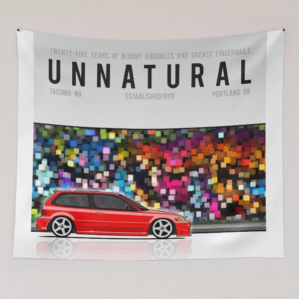 Item preview, Unnatural Car Club PNW: Rio Red Hatchback ED designed and sold by The Last Lugnut.