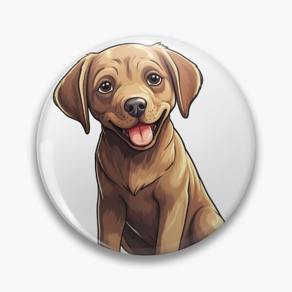 Item preview, Golden Wisdom - Cartoon Senior Labrador designed and sold by PureGlee.