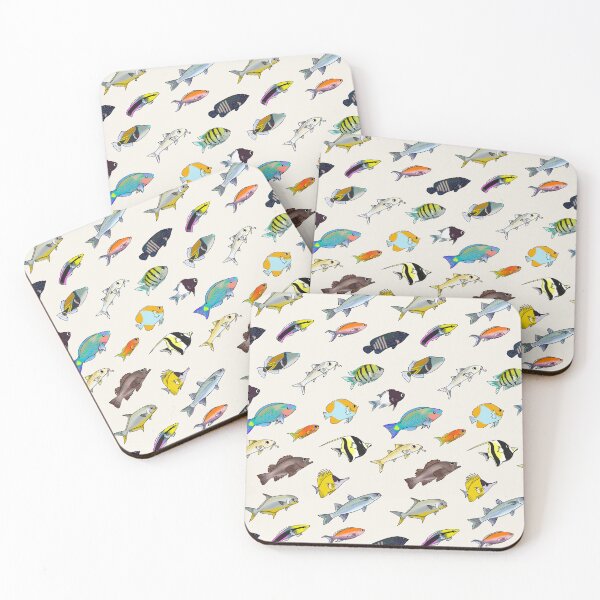 Item preview, Swimming Fish Print designed and sold by laurenmoee.