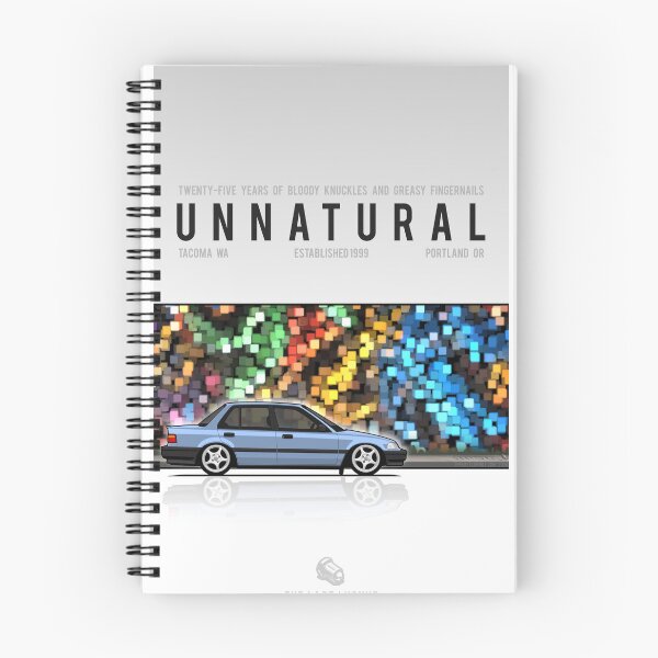 Item preview, Unnatural Car Club PNW: Superior Blue Sedan ED designed and sold by The Last Lugnut.