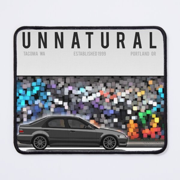 Item preview, Unnatural Car Club PNW: Granada Black Sedan EG designed and sold by The Last Lugnut.