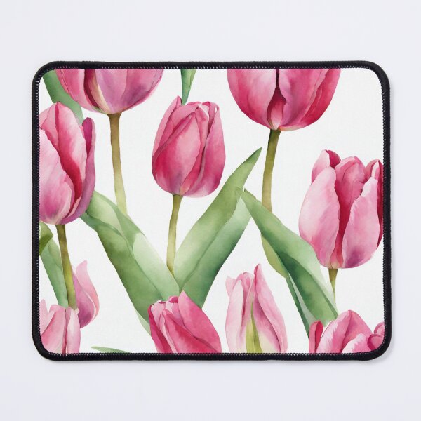 Item preview, Tulip Print, Pink Tulip Print designed and sold by Mariana Piana.