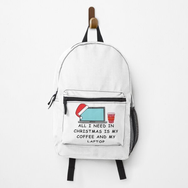 Item preview, All I need in Christmas is my coffee and my laptop designed and sold by Redstrawberry13.