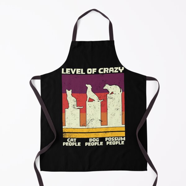 Item preview, Level Of Crazy Possum Tee Retro Funny Possum designed and sold by teeshop87.