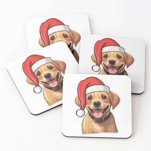 Item preview, Christmas Happiness - Cartoon Labrador Retriever Mix designed and sold by PureGlee.