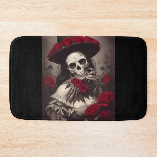 Item preview, Elegant gorgeous La Calavera Catrina, Lady of the afterlife, the Elegant Skull designed and sold by Fantasymachine.