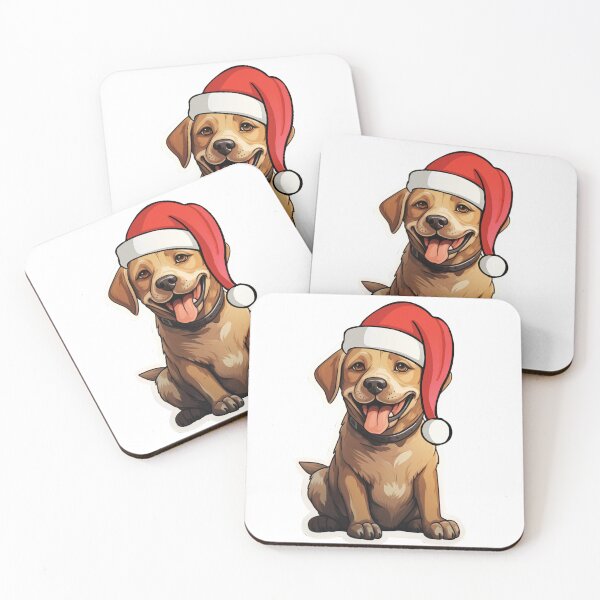 Item preview, Christmas Golden Canine - Cartoon Labrador Retriever Mix designed and sold by PureGlee.